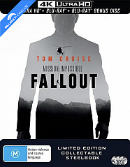 Mission: Impossible - Fallout 4K - JB Hi-Fi Exclusive Limited Edition Steelbook (4K UHD + Blu-ray + Bonus Blu-ray) (AU Import ohne dt. Ton) Blu-ray