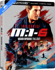 Mission: Impossible - Fallout 4K - Limited Edition Steelbook (Neuauflage) (4K UHD + Blu-ray + Bonus Blu-ray + Digital Copy) (CA Import ohne dt. Ton)