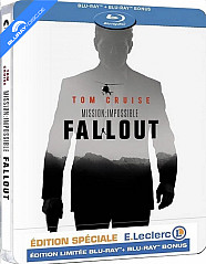 Mission: Impossible - Fallout - E.Leclerc Exclusive Édition Spéciale Steelbook (Blu-ray + Bonus Disc + Digital Copy) (FR Import) Blu-ray