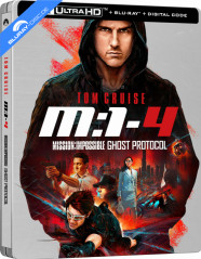 Mission: Impossible - Ghost Protocol 4K - Limited Edition Steelbook (4K UHD + Blu-ray + Bonus Blu-ray + Digital Copy) (CA Import)