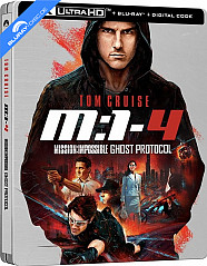 Mission: Impossible - Ghost Protocol 4K - Limited Edition Steelbook (4K UHD + Blu-ray + Bonus Blu-ray + Digital Copy) (US Import) Blu-ray