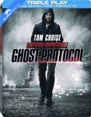 Mission: Impossible - Ghost Protocol - Play Exclusive Limited Edition Steelbook (Blu-ray + DVD + Digital Copy) (UK Import ohne dt. Ton) Blu-ray