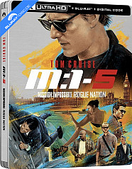 Mission: Impossible - Rogue Nation 4K - Limited Edition Steelbook (4K UHD + Blu-ray + Bonus Blu-ray + Digital Copy) (US Import) Blu-ray