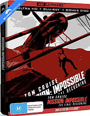 Mission: Impossible: The Final Reckoning 4K - JB Hi-Fi Exclusive Limited Edition Steelbook (4K UHD + Blu-ray + Bonus Blu-ray) (AU Import ohne dt. Ton) Blu-ray