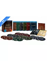 Mittelerde Collection (Extended Edition) (6-Film Collection im hochwertigen Schuber) Blu-ray