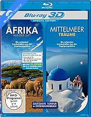 Mittelmeer-Träume & Afrika aus der Luft 3D ( Doppelset) (Blu-ray 3D) Blu-ray