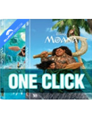 Moana (2016) 3D - KimchiDVD Collection #12 Limited Edition Steelbook - One-Click Set (Blu-ray 3D + Blu-ray) (KR Import ohne dt. Ton) Blu-ray