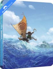 Moana (2016) 3D - Limited Edition Steelbook (Blu-ray 3D + Blu-ray) (IN Import ohne dt. Ton) Blu-ray