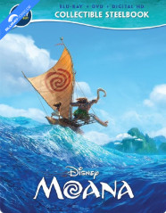 Moana (2016) - Best Buy Exclusive Limited Edition Steelbook (Blu-ray + DVD + UV Copy) (US Import ohne dt. Ton) Blu-ray