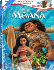 Moana (2016) - Target Exclusive Digibook (Blu-ray + DVD + UV Copy) (US Import ohne dt. Ton) Blu-ray