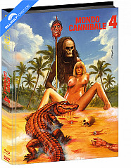 Mondo Cannibale 4 - Nackt unter Wilden (Limited Mediabook Edition) (Crazy Gold Edition) (Cover C) Blu-ray