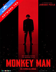 Monkey Man (2024) 4K (4K UHD + Blu-ray) (IT Import) Blu-ray