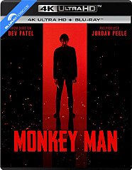 Monkey Man (2024) 4K (4K UHD + Blu-ray) (UK Import ohne dt. Ton) Blu-ray
