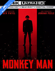 Monkey Man (2024) 4K (4K UHD + Blu-ray + Digital Copy) (US Import ohne dt. Ton) Blu-ray