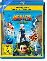 Monster und Aliens 3D (Blu-ray 3D + Blu-ray) (2. Neuauflage) Blu-ray