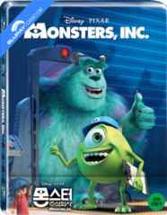 Monsters, Inc. (2001) 3D - KimchiDVD Exclusive #3 Limited Edition 1/4 Slip Steelbook (Blu-ray 3D + Blu-ray) (KR Import ohne dt. Ton) Blu-ray