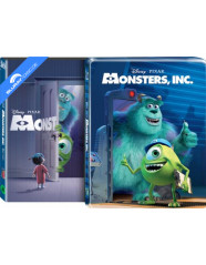 Monsters, Inc. (2001) 3D - KimchiDVD Exclusive #3 Limited Edition Lenticular Slip Steelbook (Blu-ray 3D + Blu-ray) (KR Import ohne dt. Ton) Blu-ray