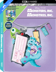 Monsters, Inc. (2001) 4K - Best Buy Exclusive Limited Edition Steelbook (4K UHD + Blu-ray + Bonus Blu-ray + Digital Copy) (CA Import ohne dt. Ton) Blu-ray