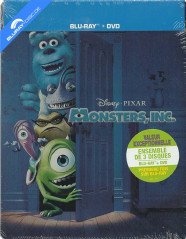 Monsters, Inc. (2001) - Future Shop Exclusive Limited Edition Steelbook (Blu-ray + Bonus Blu-ray + DVD) (CA Import ohne dt. Ton) Blu-ray