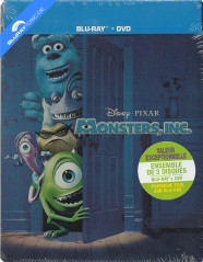 Monsters, Inc. (2001) - Future Shop Exclusive Limited Edition Steelbook (Quebec-Version) (Blu-ray + Bonus Blu-ray + DVD) (CA Import ohne dt. Ton) Blu-ray