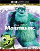 Monsters, Inc. 4K (4K UHD + Blu-ray + Bonus Blu-ray + Digital Copy) (US Import ohne dt. Ton) Blu-ray