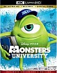 Monsters University 4K (4K UHD + Blu-ray + Bonus Blu-ray + Digital Copy) (US Import ohne dt. Ton) Blu-ray