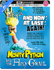 Monty Python and the Holy Grail 4K - 50th Anniversary Limited Edition Steelbook (4K UHD + Blu-ray) (UK Import) Blu-ray