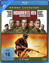 Monuments Men - Ungewöhnliche Helden + Der schmale Grat (Helden Collection) Blu-ray