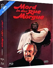 Mord in der Rue Morgue (1971) (Limited Mediabook Edition) (Cover A) (AT Import) Blu-ray