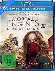 Mortal Engines: Krieg der Städte 3D (Blu-ray 3D + Blu-ray + Bonus DVD) Blu-ray