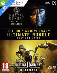 Mortal Kombat (2021) 4K - The 30th Anniversary Ultimate Bundle - Limited Edition Xbox Version Steelbook (4K UHD + Game Disc) (UK Import ohne dt. Ton) Blu-ray