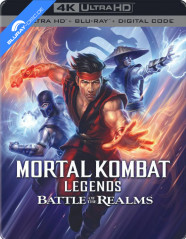 Mortal Kombat Legends: Battle of the Realms 4K - Best Buy Exclusive Limited Edition Steelbook (4K UHD + Blu-ray + Digital Copy) (US Import) Blu-ray