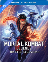 Mortal Kombat Legends: Battle of the Realms - Limited Edition Steelbook (Blu-ray + Digital Copy) (CA Import) Blu-ray