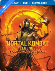 Mortal Kombat Legends: Scorpion's Revenge (2020) - Sunrise Records Exclusive Limited Edition Steelbook (Blu-ray + DVD + Digital Copy) (CA Import) Blu-ray