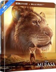 Mufasa: El Rey León 4K - Edición Metálica (4K UHD + Blu-ray) (ES Import ohne dt. Ton) Blu-ray