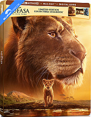 Mufasa: The Lion King 4K - Limited Edition Steelbook (4K UHD + Blu-ray + Digital Copy) (US Import ohne dt. Ton) Blu-ray