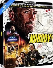Nadie (2021) 4K - Edición Metálica (4K UHD + Blu-ray) (ES Import) Blu-ray