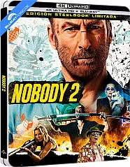 Nadie 2 4K - Edición Metálica (4K UHD + Blu-ray) (ES Import ohne dt. Ton) Blu-ray
