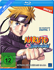 Naruto Shippuden - Die komplette erste Staffel: Rettung des Kazekage Gaara (Episoden 1-32) Blu-ray