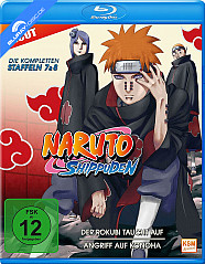 Naruto Shippuden - Die komplette siebte + achte Staffel: Der Rekubi taucht auf + Angriff auf Konoha (Episoden 144-175) Blu-ray