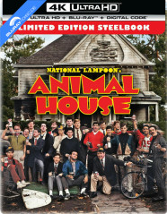 National Lampoon's Animal House (1978) 4K - Limited Edition Steelbook (4K UHD + Blu-ray + Digital Copy) (US Import) Blu-ray