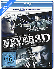 Never Cross the Line 3D (Blu-ray 3D) Blu-ray
