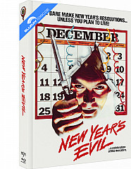 New Years Evil - Rocknacht des Grauens (2K Remastered) (Limited Mediabook Edition) (Cover A) Blu-ray