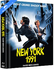 New York 1991 - Nacht ohne Gesetz (Kinofassung + Extended Cut) (Limited Mediabook Edition) (Cover F) (Blu-ray + DVD) Blu-ray