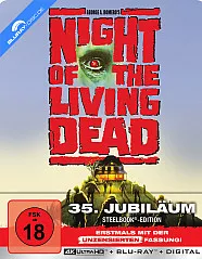 Night of the Living Dead (1990) 4K (Kinofassung + Uncensored Cut) (Limited 35th Anniversary Steelbook Edition) (4K UHD + Blu-ray) Blu-ray