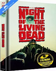 Night of the Living Dead (1990) (Wattierte Limited Mediabook Edition) (Cover I) (Blu-ray + DVD) Blu-ray