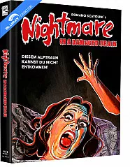Nightmare in a Damaged Brain (4K Remastered) (Limited Mediabook Edition) (Cover E) (Blu-ray + DVD) Blu-ray