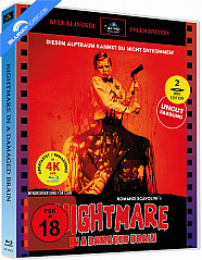 Nightmare in a Damaged Brain (4K Remastered) (Scanavo Edition) (Cover 3) (Blu-ray + DVD) Blu-ray