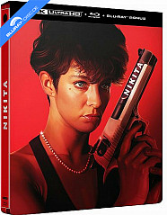Nikita (1990) 4K - Limited Edition Steelbook (4K UHD + Blu-ray + Bonus Blu-ray) (UK Import ohne dt. Ton) Blu-ray