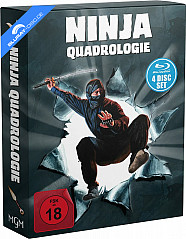 Ninja Quadrologie (4-Filme Set) (Digipak im Schuber) (4 Blu-ray) Blu-ray